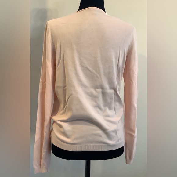 NWOT Talbots’ Light Knit Sweater in Blush - Picture 4 of 9